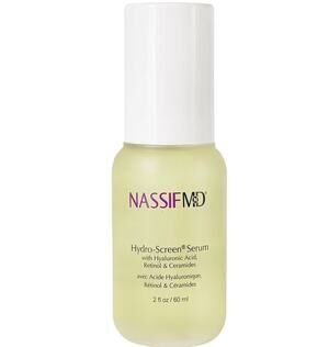 NassifMD Hydro-Screen Serum Hyaluronic Acid Retinol & Ceramides 2 fl oz New